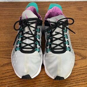 Nike EXP-X14 Running Shoe Gray Pink Teal women’s 8